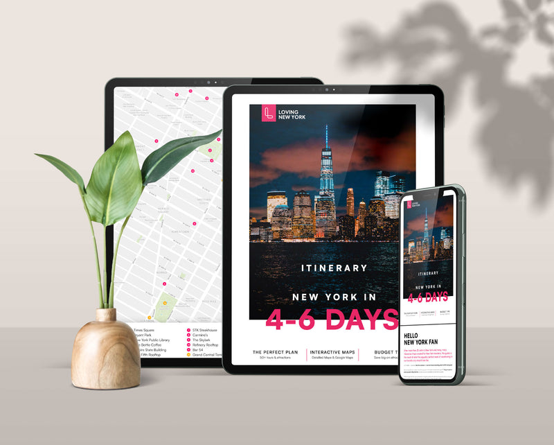 Ready-to-Use Interactive NYC Travel Plan with 4 FREE Bonus eBooks